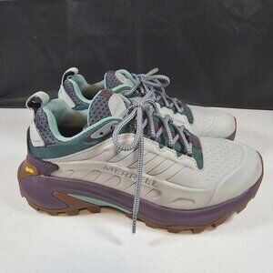 MERRELL MOAB SPEED 2 LOW TOP VIBRAM HIKING SHOES WOMEN SIZE 7 GRAY J038228